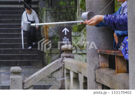 京都 清水寺の御利益スポット・音羽の滝 京都 清水寺の御利益スポット・音羽の滝 133170402