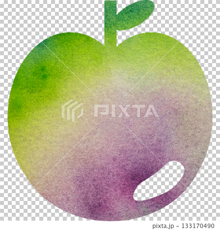 Beautiful watercolor pattern apple icon image illustration Beautiful watercolor pattern apple icon image illustration 133170490