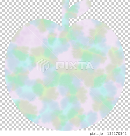 Beautiful watercolor pattern apple icon image illustration Beautiful watercolor pattern apple icon image illustration 133170541