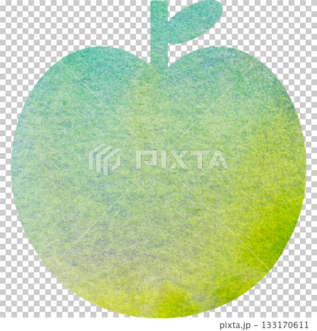 美麗的水彩蘋果圖示圖像的插圖 美麗的水彩蘋果圖示圖像的插圖 133170611