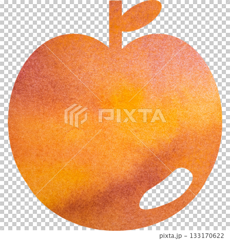 美麗的水彩蘋果圖示圖像的插圖 美麗的水彩蘋果圖示圖像的插圖 133170622