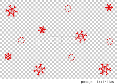 Red Snow Background 133171180