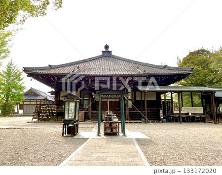 南都大安寺 本堂が見える風景 奈良県奈良市大安寺 南都大安寺 本堂が見える風景 奈良県奈良市大安寺 133172020