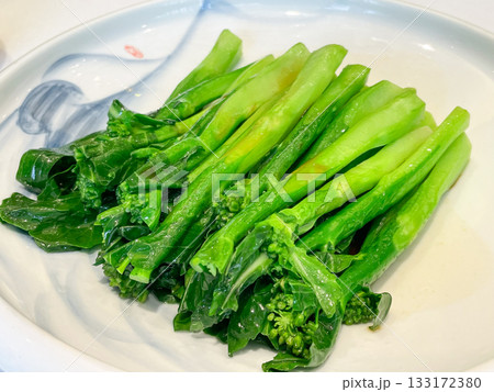 中国家庭料理・白灼芥蓝（茹でカイラン） 133172380