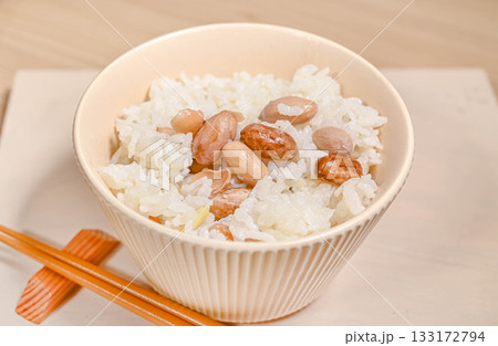 生落花生の炊込みご飯 133172794