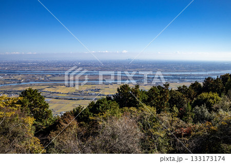 多度山山頂からの俯瞰風景 多度山山頂からの俯瞰風景 133173174