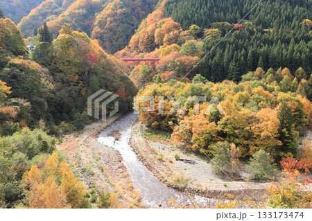 信州松川渓谷 高井橋 信州松川渓谷 高井橋 133173474