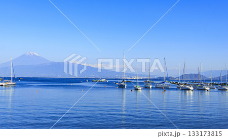 西伊豆からみた富士山 133173815