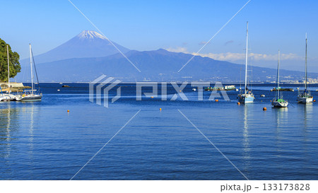 西伊豆からみた富士山 西伊豆からみた富士山 133173828