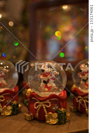 クリスマス雑貨 置物 飾り インテリア オーナメント ディスプレイ 小物 冬 北欧 ナチュラル おし 133174061