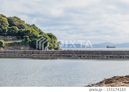 蒲郡市の街並み(愛知県) 133174183
