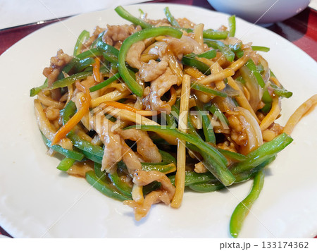 青椒肉絲 チンジャオロース 中華炒め物の定番 青椒肉絲 チンジャオロース 中華炒め物の定番 133174362