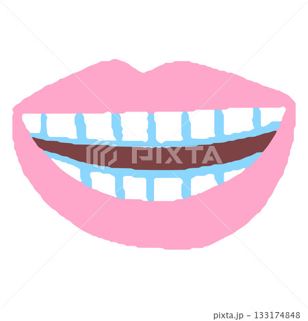 健康な歯の口 133174848