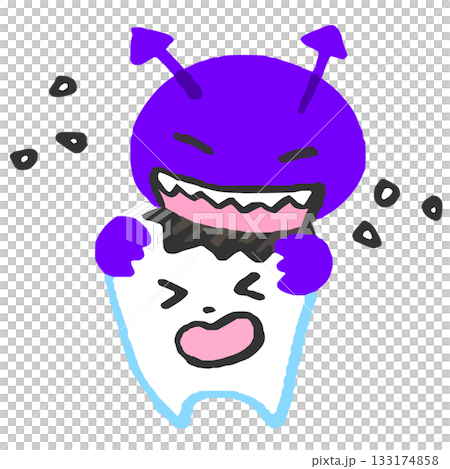 Teeth-biting bacteria Teeth-biting bacteria 133174858