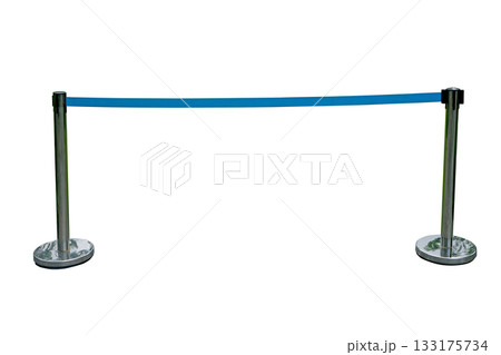 Blue Belt Barriers Stanchion 133175734