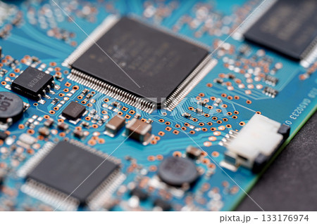 electronic chip on computer electronic chip on computer 133176974