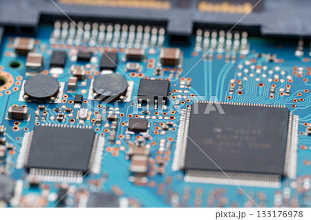 close up of computer chip close up of computer chip 133176978