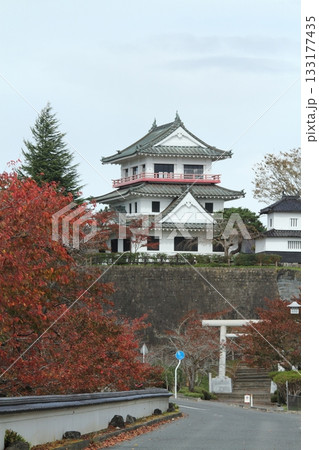 秋の涌谷城 133177435