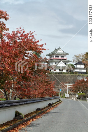 秋の涌谷城 秋の涌谷城 133177438