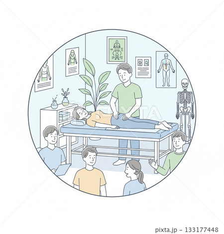 整体をイメージしたイラスト 133177448