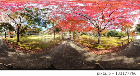 紅葉の香林寺 VR写真 紅葉の香林寺 VR写真 133177766
