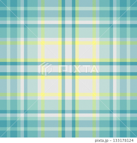 Classic tartan pattern in cool hues. A traditional textile design perfect for backgrounds, apparel, or adding a touch of heritage  style. 133178124