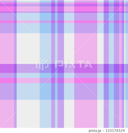 Pixelated plaid pattern in pastel hues. Textile design, fabric sample, wallpaper, or digital art background. Versatile graphic for crafts, or web design. Pixelated plaid pattern in pastel hues. Textile design, fabric sample, wallpaper, or digital art background. Versatile graphic for crafts, or web design. 133178324