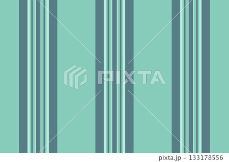 Cktoberfest lines stripe texture, copy space vertical background fabric. Doodle vector seamless pattern textile in teal and cyan colors. 133178556