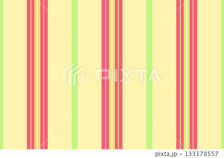 Pailor lines seamless background, book stripe pattern vector. Fanvas texture vertical fabric textile in green and red colors. 133178557