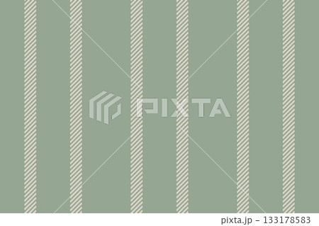 Classic stripe pattern in muted green and beige. Seamless design for textile, wallpaper, or background use. Timeless, versatile, and subtly textured. 133178583