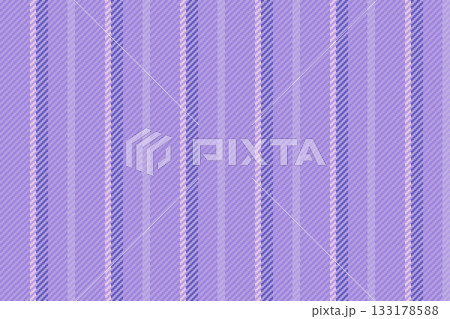 Swatch stripe fabric lines, quiet vector vertical pattern. Symmetry texture seamless background textile in indigo and light colors. 133178588