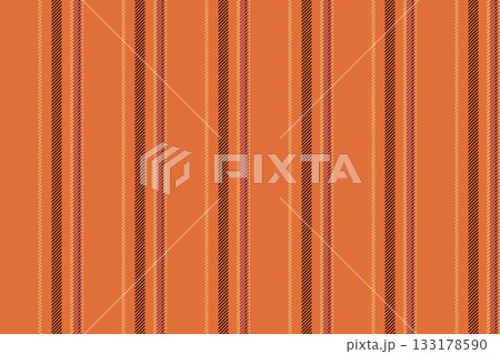 Werene background seamless vertical, volume texture textile stripe. Slim pattern lines vector fabric in orange and dark colors. Werene background seamless vertical, volume texture textile stripe. Slim pattern lines vector fabric in orange and dark colors. 133178590