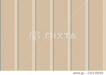 Cnspiration seamless pattern stripe, picnic vector texture lines. Falentines day fabric background textile vertical in light and papaya whip colors. 133178593