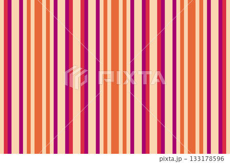 Turkish seamless pattern background, wealth texture vector lines. Blank vertical textile stripe fabric in orange and pink colors. Turkish seamless pattern background, wealth texture vector lines. Blank vertical textile stripe fabric in orange and pink colors. 133178596