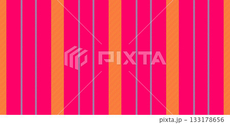 Vibrant striped backdrop. Bold pink and orange hues create a lively, dynamic texture. Ideal for backgrounds, designs, or visual interest. Energetic pattern. 133178656