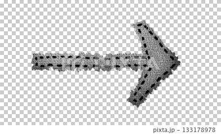 Patchwork arrow (monotone) Patchwork arrow (monotone) 133178978