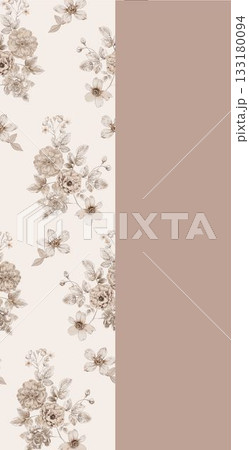 Soft Pastel Patterns with Florals Fruits and Cute Motifs for Notebook Designs Soft Pastel Patterns with Florals Fruits and Cute Motifs for Notebook Designs 133180094