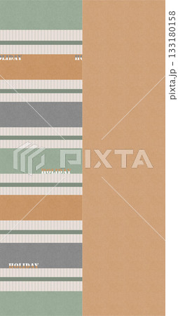 Soft Pastel Patterns with Florals Fruits and Cute Motifs for Notebook Designs 133180158