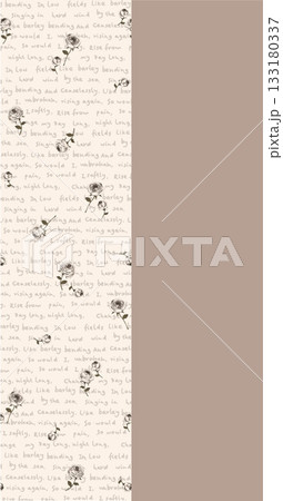 Soft Pastel Patterns with Florals Fruits and Cute Motifs for Notebook Designs 133180337