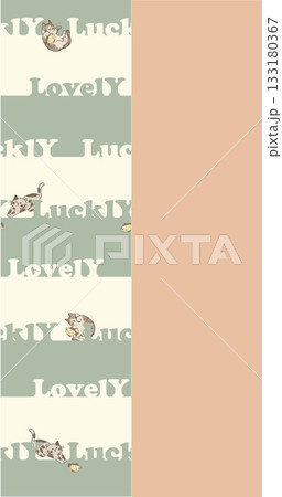 Soft Pastel Patterns with Florals Fruits and Cute Motifs for Notebook Designs 133180367