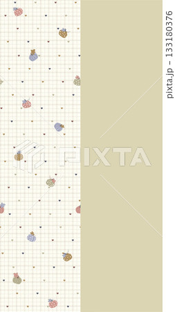 Soft Pastel Patterns with Florals Fruits and Cute Motifs for Notebook Designs Soft Pastel Patterns with Florals Fruits and Cute Motifs for Notebook Designs 133180376
