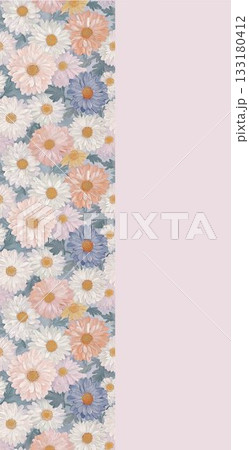 Soft Pastel Patterns with Florals Fruits and Cute Motifs for Notebook Designs Soft Pastel Patterns with Florals Fruits and Cute Motifs for Notebook Designs 133180412