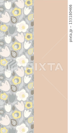 Soft Pastel Patterns with Florals Fruits and Cute Motifs for Notebook Designs Soft Pastel Patterns with Florals Fruits and Cute Motifs for Notebook Designs 133180466