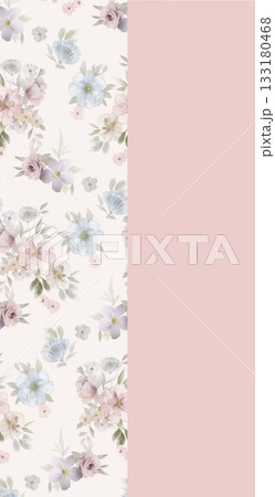 Soft Pastel Patterns with Florals Fruits and Cute Motifs for Notebook Designs Soft Pastel Patterns with Florals Fruits and Cute Motifs for Notebook Designs 133180468