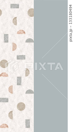 Soft Pastel Patterns with Florals Fruits and Cute Motifs for Notebook Designs 133180494