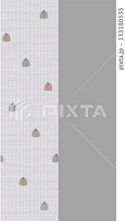 Soft Pastel Patterns with Florals Fruits and Cute Motifs for Notebook Designs 133180535