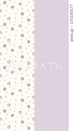 Soft Pastel Patterns with Florals Fruits and Cute Motifs for Notebook Designs 133180577