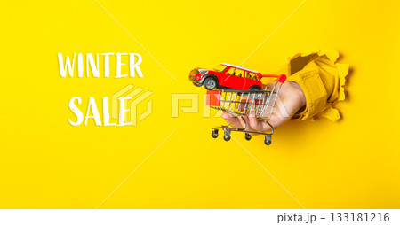 The image has a playful and festive mood 133181216
