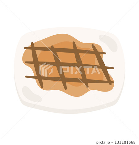 焼いた餅　イラスト 133181669