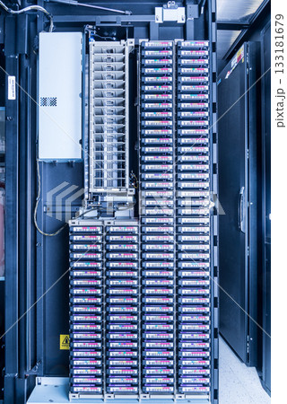 data storage hardware inserted in slots 133181679
